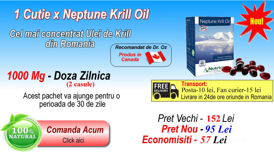 Comanda acum krill oil 1000 mg