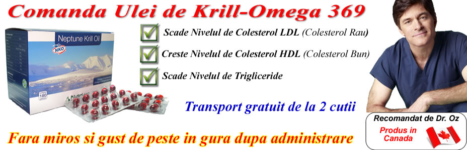 Comanda Ulei de krill